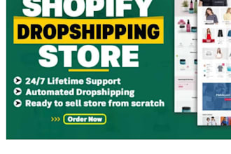 setup your profitable dropshipping store for you