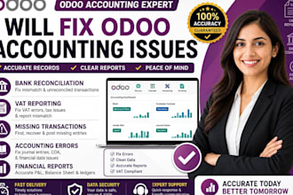 fix odoo accounting issues bank reconciliation vat reporting missing transaction