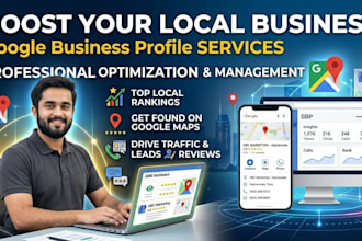 set up, optimize, google my business profile for local SEO