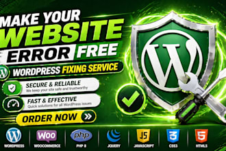fix wordpress theme errors and layout issues