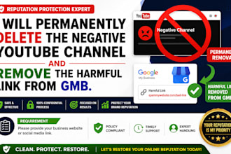 manage your youtube channel and professionally delete unwanted videos