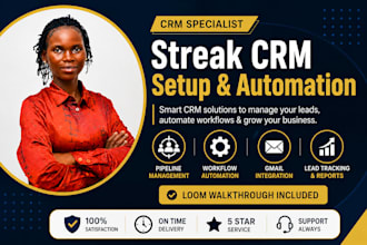 set up and automate your streak CRM pipeline and workflow in gmail
