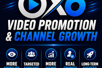 organic rumble video promotion and rumble channel promotion