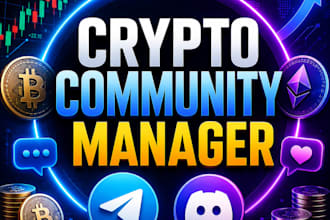 manage your crypto community, discord and telegram