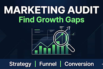 audit your marketing and fix growth and conversion gaps