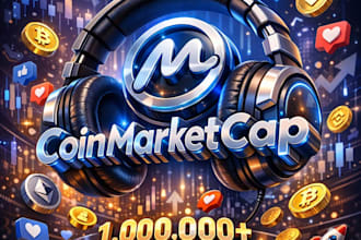 promote your coinmarketcap post for real engagement and organic crypto growth