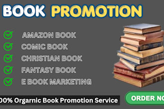 amazon book promotion, comic book, kindle promotion, ebook marketing