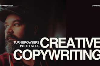 write you engaging copy for your sales page and funnel