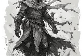 fantasy character sketch for you