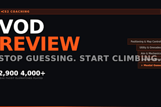 review your cs2 vod and help you rank up faster