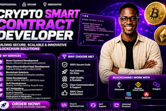 create crypto website,memecoin,presale,smart contract