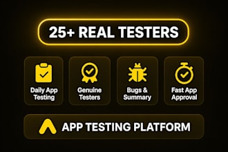 provide 12 testers for google play closed testing for 14 days 12 app tester