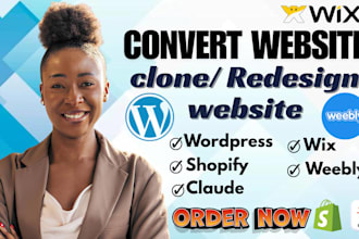 convert lovable ai to wordpress, wix, weebly, loveable shopify, loveable claude