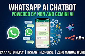 build an ai chatbot for whatsapp using n8n and gemini