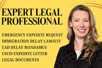 proofread writ of mandamus, uscis delay, legal petitions, and court doc