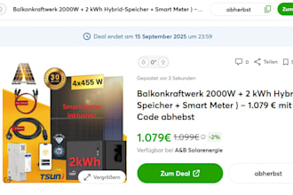 post deals on meindeal, german deal website, mydealz