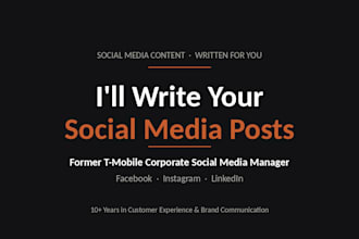 handle social media management