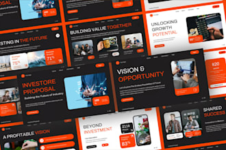 do improve powerpoint slides redesign investor pitch deck business deck redesign