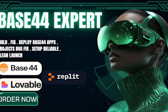 base44 expert, base44 bug fix, base44 integration, base44 webapp, base44 website