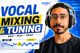 professionally mix and tune your vocals