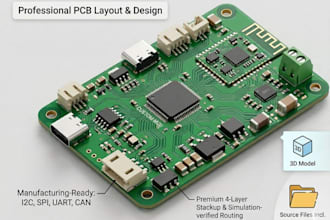 design professional pcb layouts