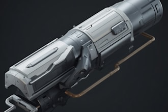 model scifi hero prop design for surgical instrument 3d models with hard surface