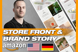design a stunning amazon brandstore storefront for your brand