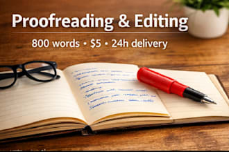 proofreading and improve your french text professionally