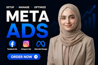 run meta ads campaign for fb marketing and instagram promotion as meta ad