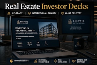 real estate investor deck pitch deck design syndication presentation powerpoint