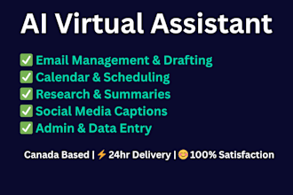 save you time as your dedicated ai virtual assistant