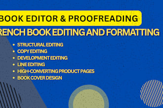 proofread edit and improve your french writing