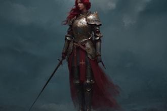 make a fantasy illustration