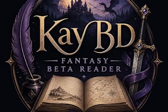beta read and critique your fantasy manuscript with detailed and honest feedback
