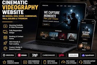 design grigora mixo wegic carbonmade yola 22slides typedream videography website