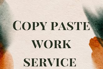 do copy paste and typing work,