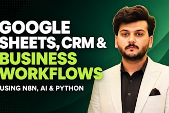 automate google sheets and CRM