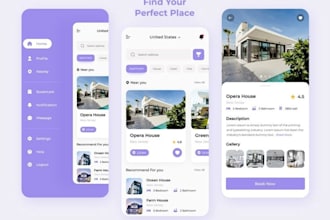real estate app, property app, rent home, buy sell home app, real estate portal