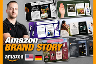design a stunning amazon brand story for your brand