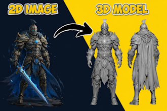 convert 2d to 3d model for accurate 3d printing results