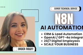 n8n ai automation make com expert ai automation agency workflow custom ai agent