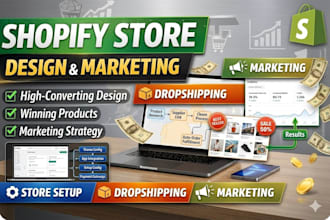build a shopify stores and website