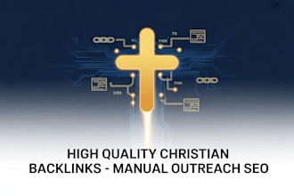 build high quality christian backlinks on manual outreach