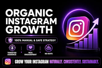do manual instagram organic growth and real engagement
