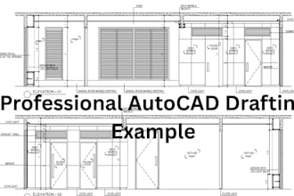 redraw your sketches or PDF into 2d drawings