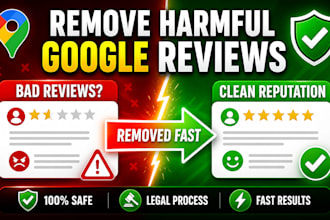 report and remove harmful google maps and business reviews