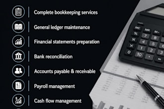 manage your bookkeeping and financial statements