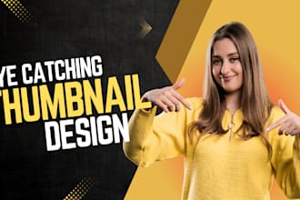 create perfect youtube thumbnail for you