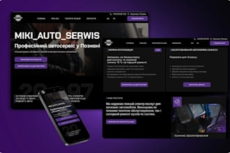 build a modern website for your car service on framer