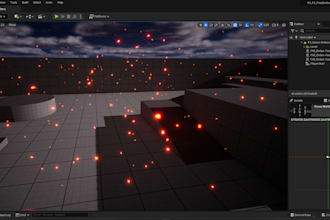 create unreal engine vfx in niagara particle system, unreal engine vfx, game vfx